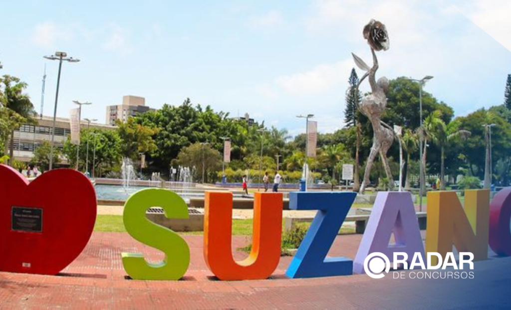 Prefeitura de Suzano - SP abre inscrições para Concurso Público